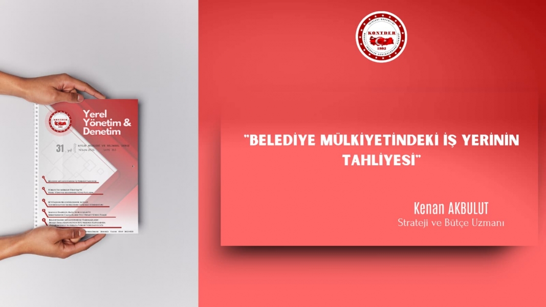 Belediye Mülkiyetindeki İş Yerinin Tahliyesi